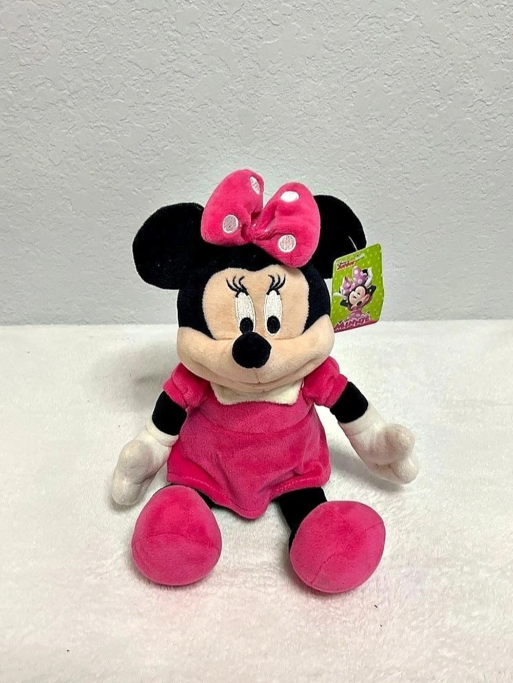 Disney Junior Minnie Mouse Plush Coin Bank